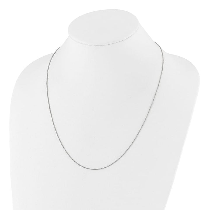 Sterling Silver Adjustable 1mm Spiga Chain