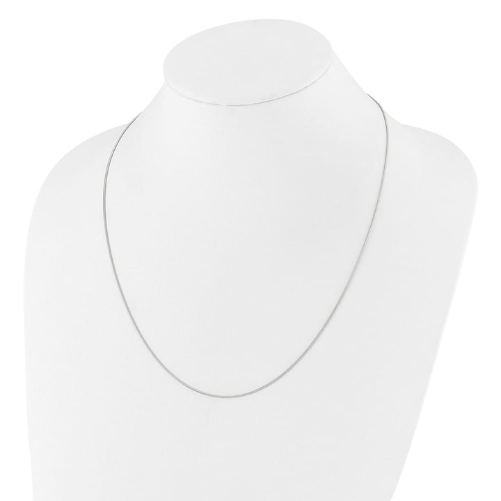 Sterling Silver Adjustable .95mm Snake Chain