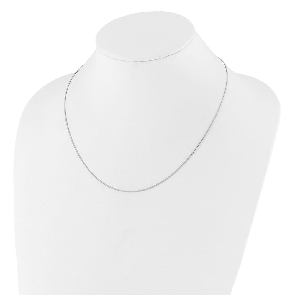 Sterling Silver Adjustable .95mm Snake Chain
