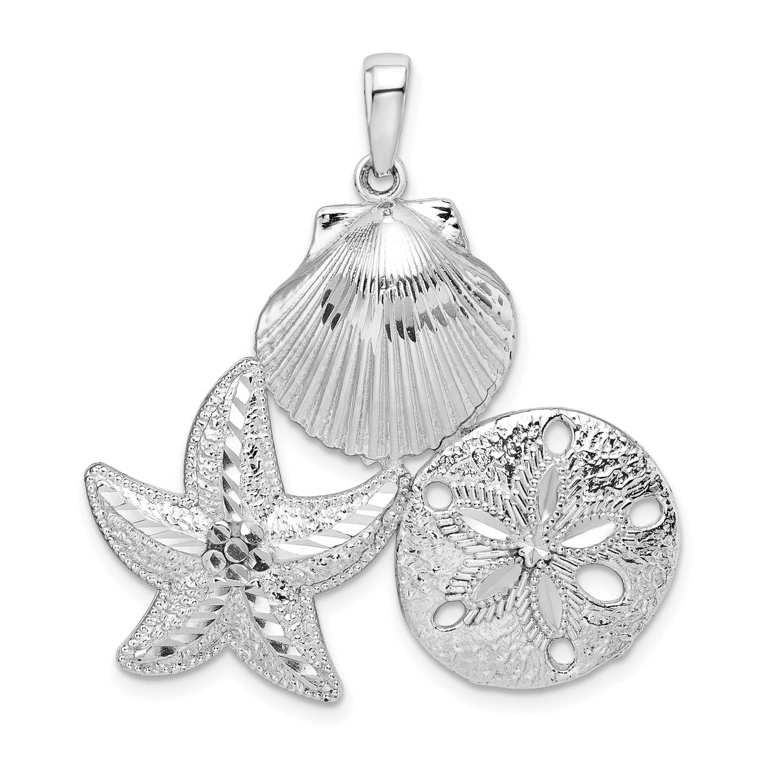 Sterling Silver and D.C. Sea Life Pendant