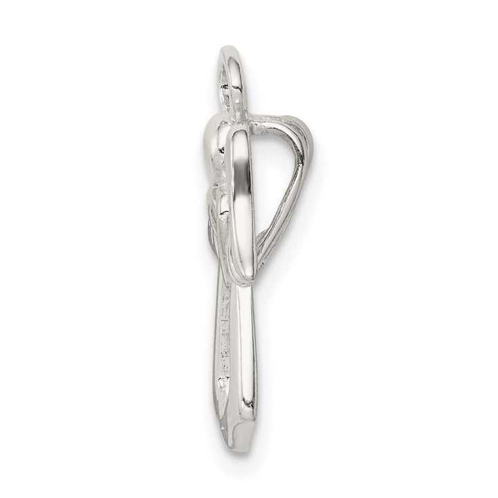 Sterling Silver and Gold-tone Angel Chain Slide