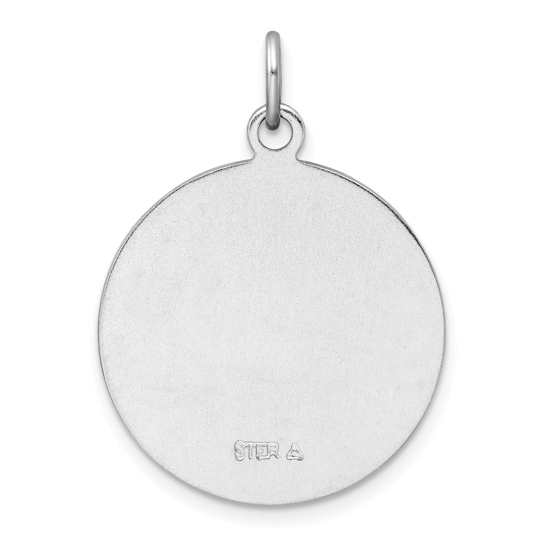 Sterling Silver and Gold-tone St. Anthony Medal Pendant