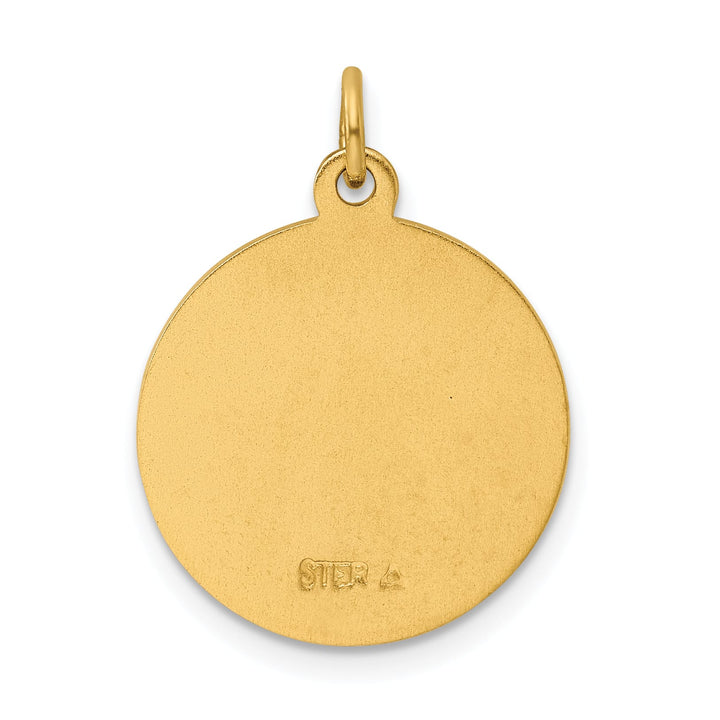 Sterling Silver and St. Christopher Medal