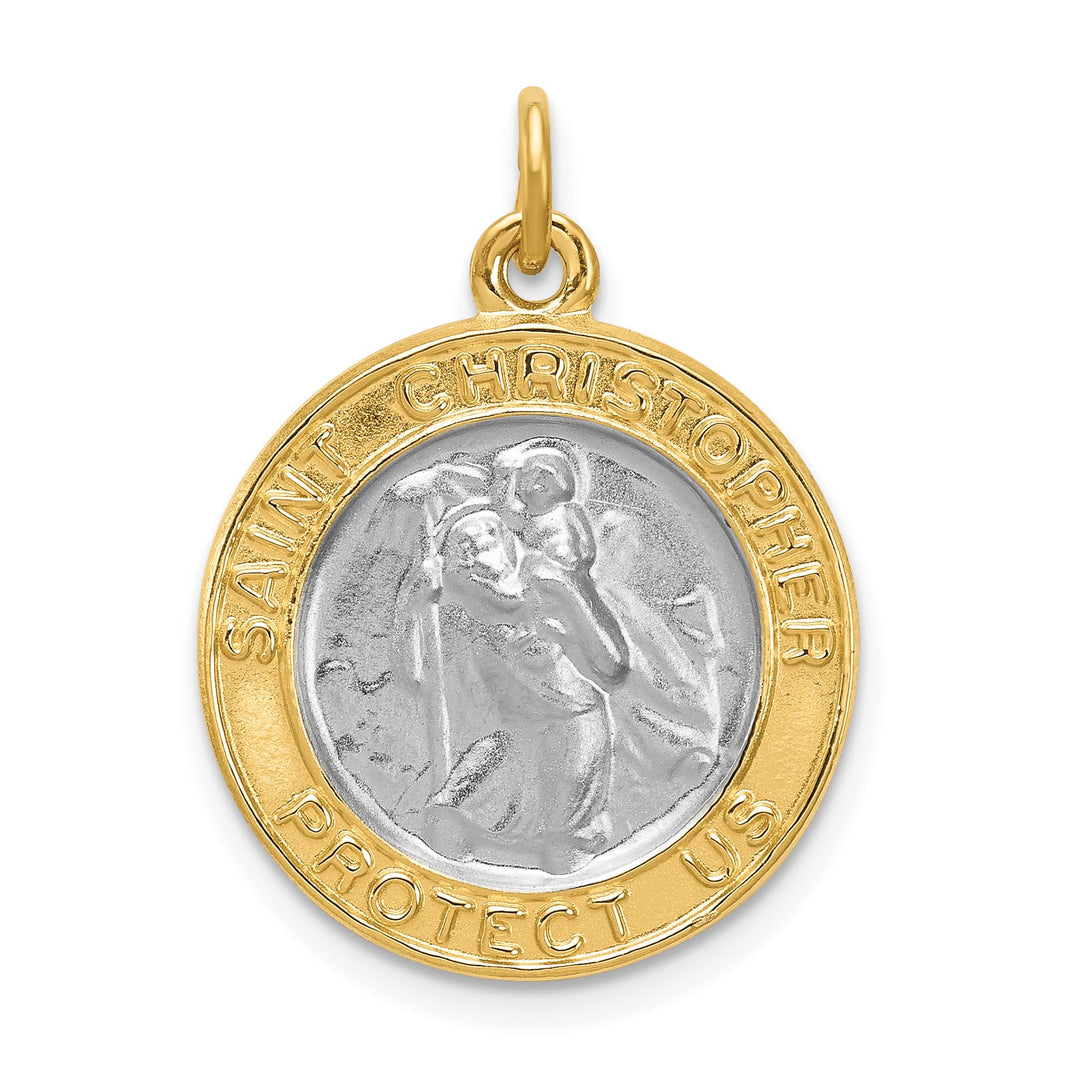Sterling Silver and St. Christopher Medal