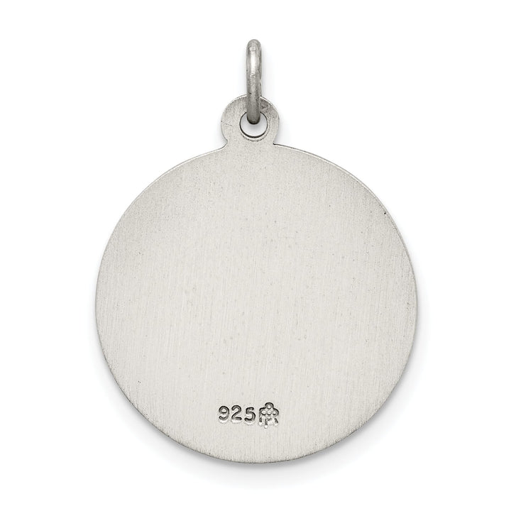 Sterling Silver Antiqued Confirmation Medal