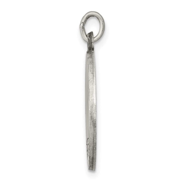 Sterling Silver Antiqued Confirmation Medal