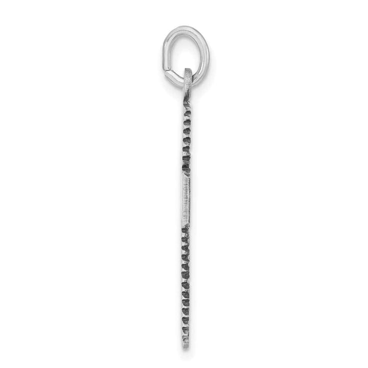 Sterling Silver Antiqued Cross Pendant 34mm, view 2 of 4