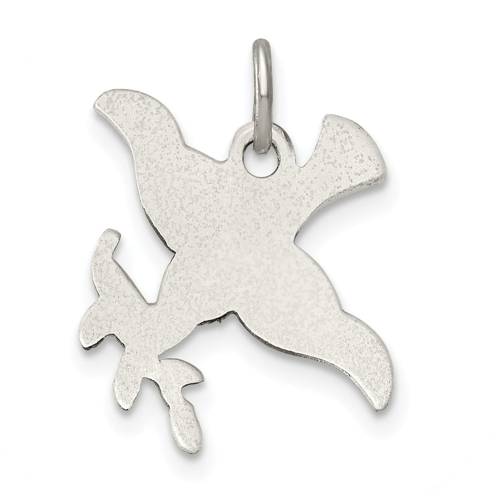 Sterling Silver Antiqued D.C. Bird Pendant