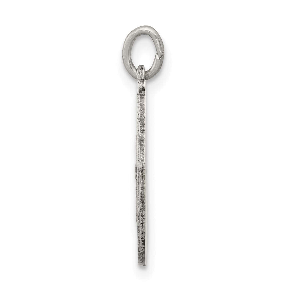 Sterling Silver Antiqued Divino Nino Medal (Divine Infant Jesus)