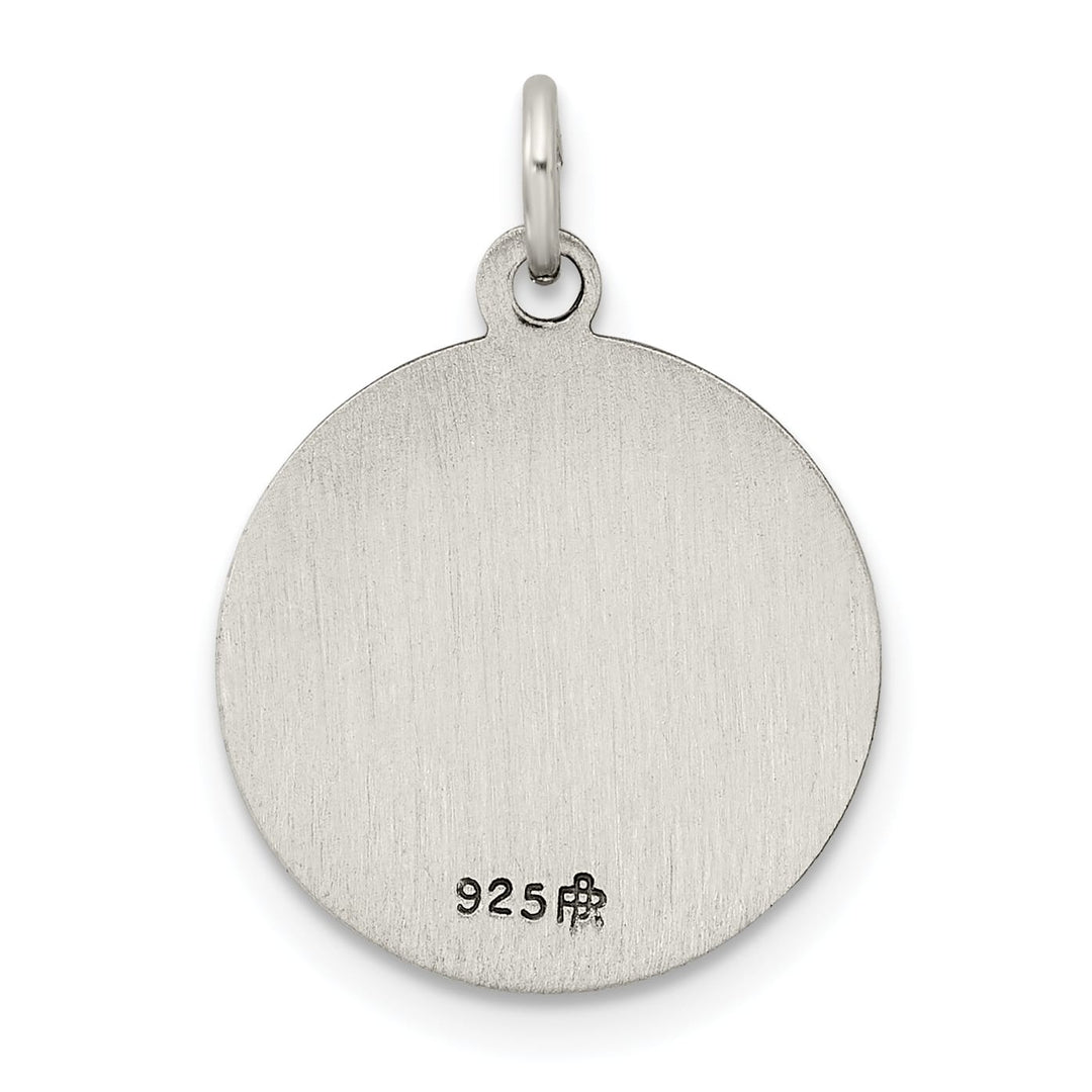 Sterling Silver Antiqued Divino Nino Medal (Divine Infant Jesus)