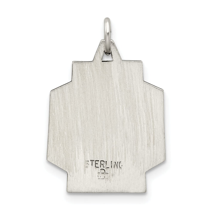 Sterling Silver Antiqued Ecce Homo Charm