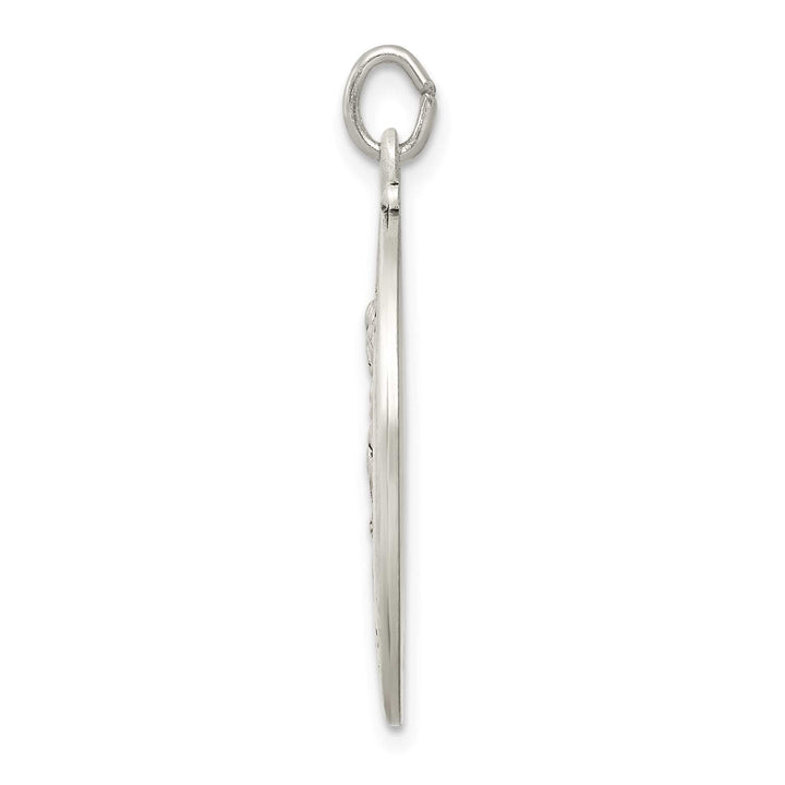Sterling Silver Antiqued St. Joseph Medal