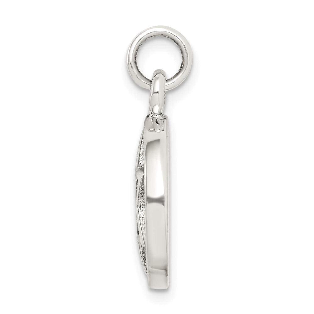Sterling Silver Antiqued Star of David Pendant