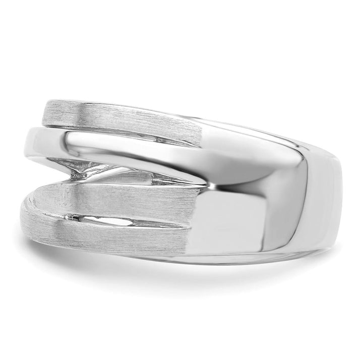 Sterling Silver Brushed Ring