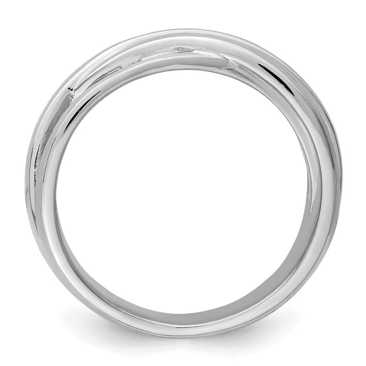 Sterling Silver Brushed Ring