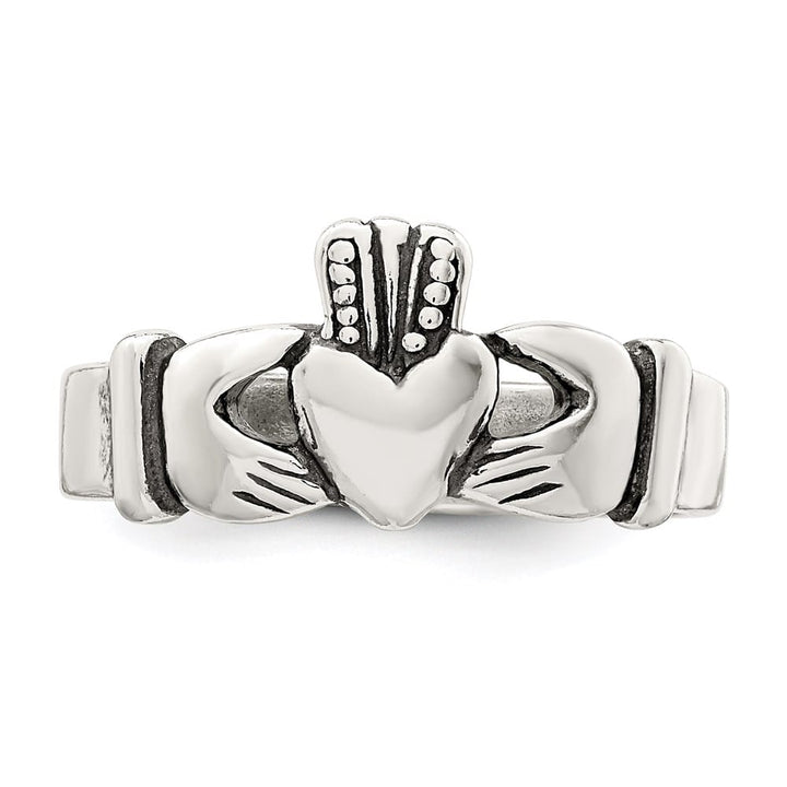 Sterling Silver Claddagh Design Ring