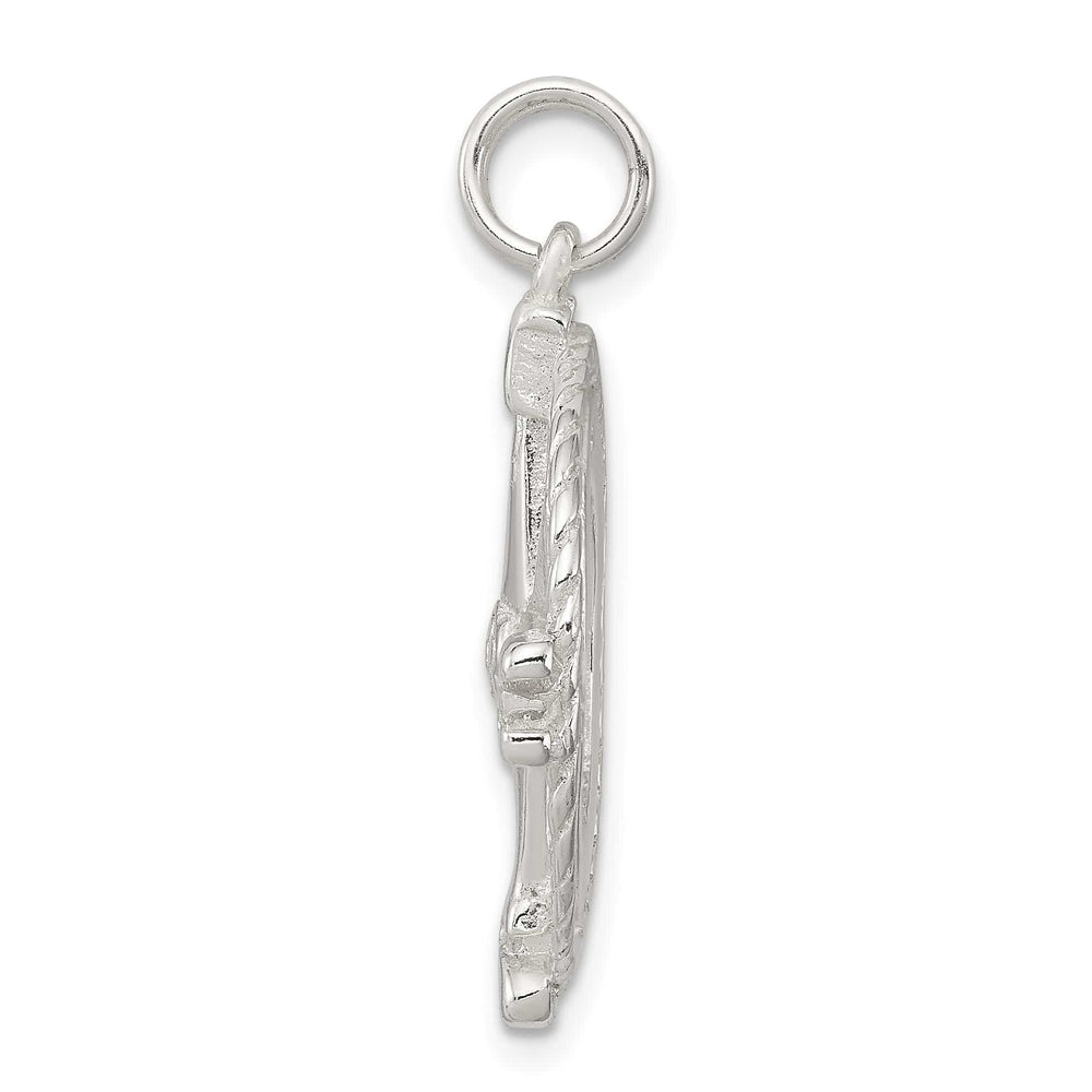 Sterling Silver Compass Charm