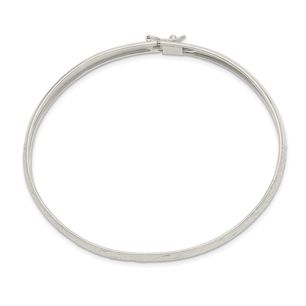 Sterling Silver D.C. 6.5mm Flexible Bangle