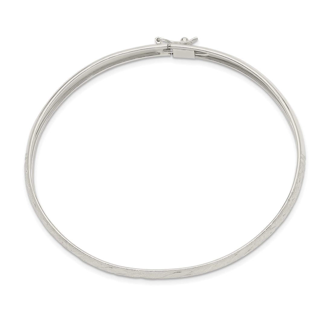 Sterling Silver D.C. 6.5mm Flexible Bangle