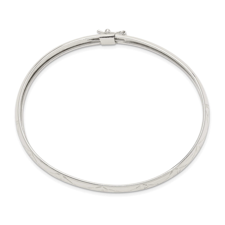Sterling Silver D.C. 7mm Flexible Bangle