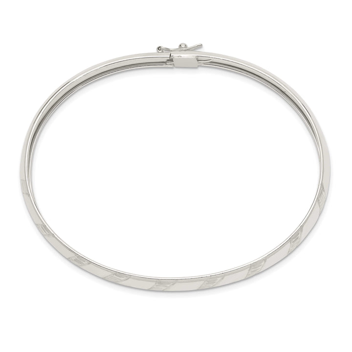 Sterling Silver D.C. 7mm Flexible Bangle