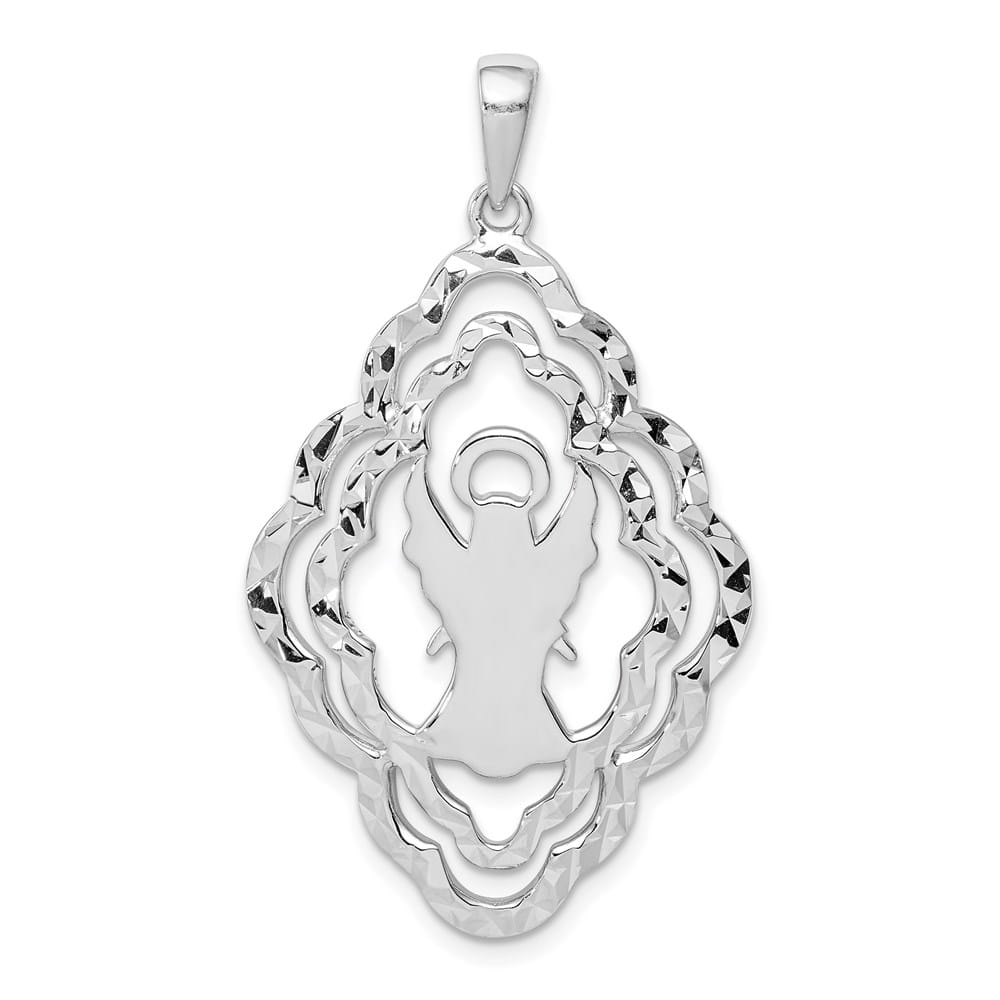 Sterling Silver D.C. Angel Pendant