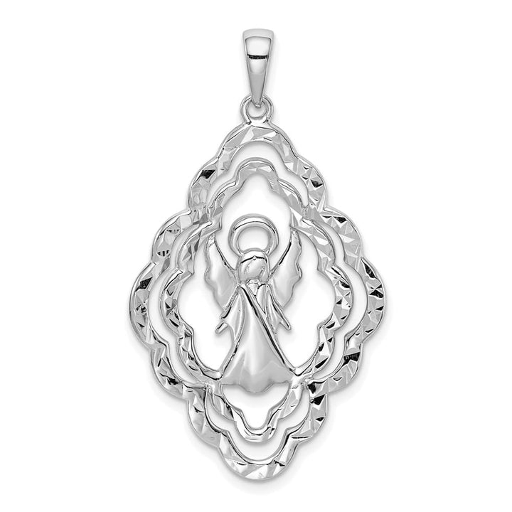 Sterling Silver D.C. Angel Pendant