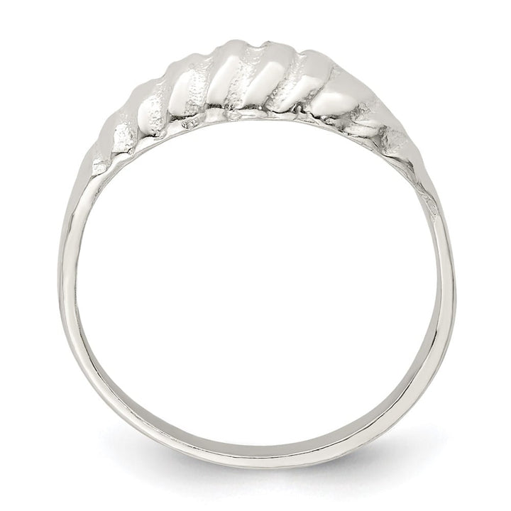 Sterling Silver D.C. Domed Ring