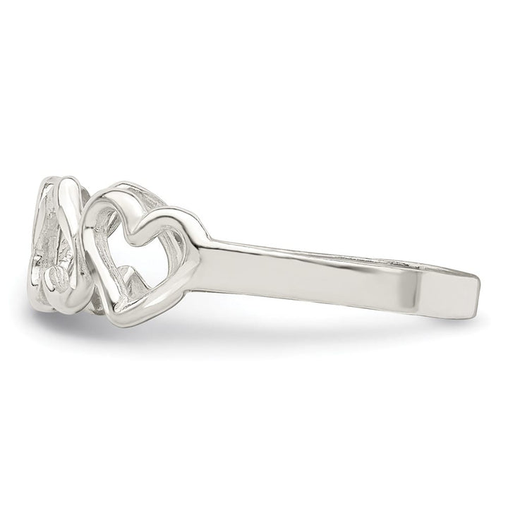 Sterling Silver D.C. Heart Ring