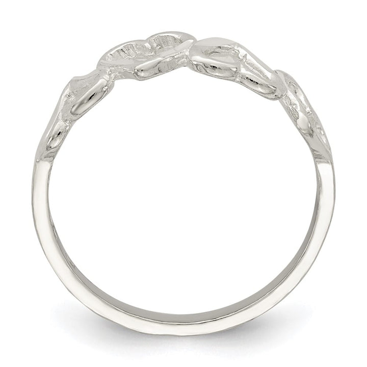 Sterling Silver D.C. Heart Ring