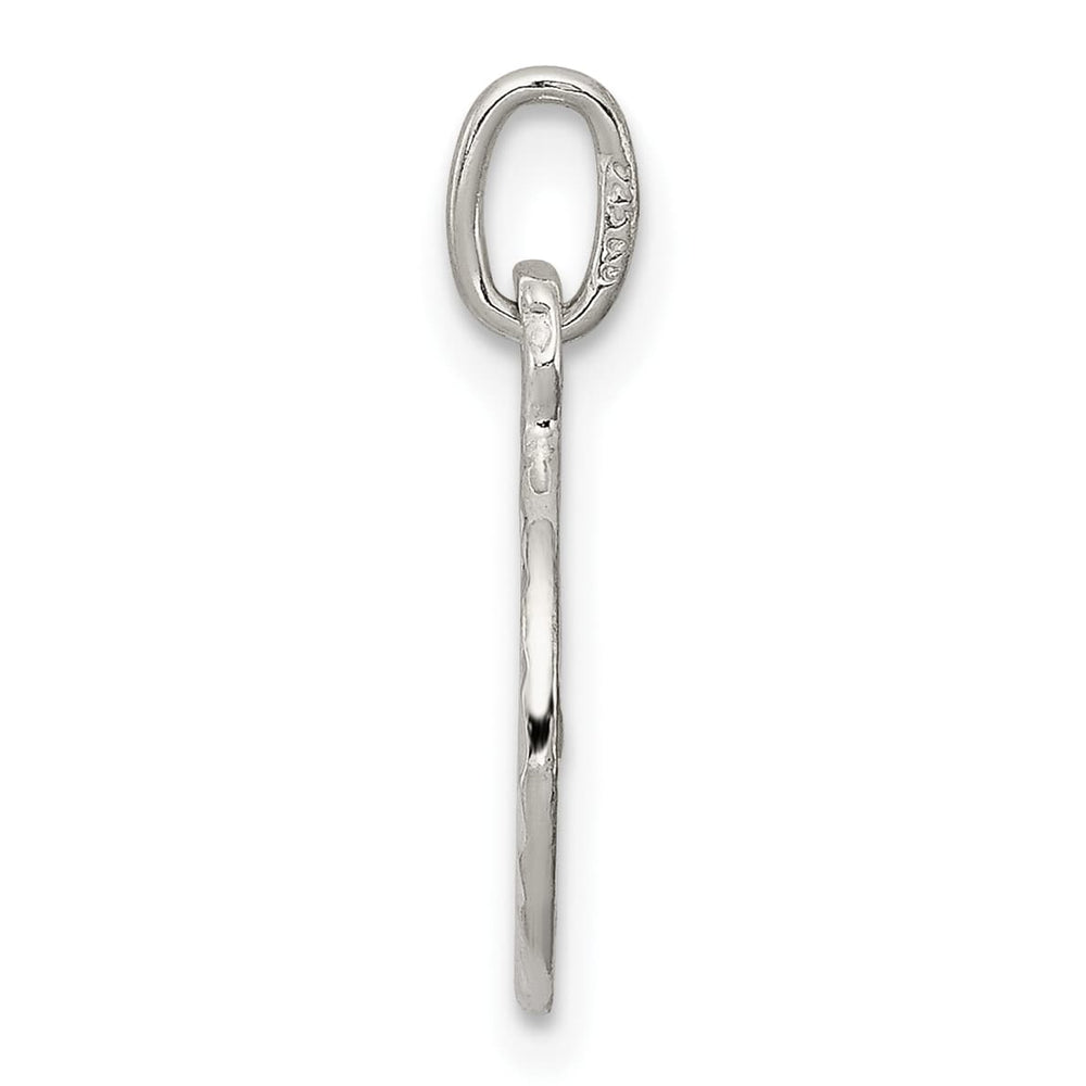 Sterling Silver D.C. Peace Sign Symbol Charm