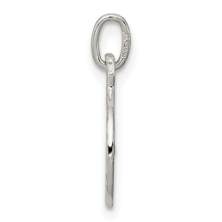 Sterling Silver D.C. Peace Sign Symbol Charm