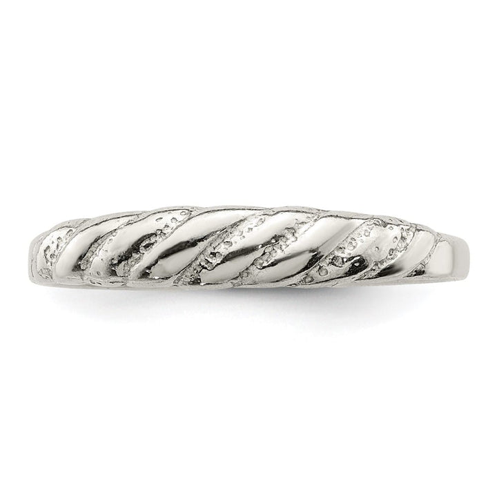Sterling Silver D.C. Twisted Ring