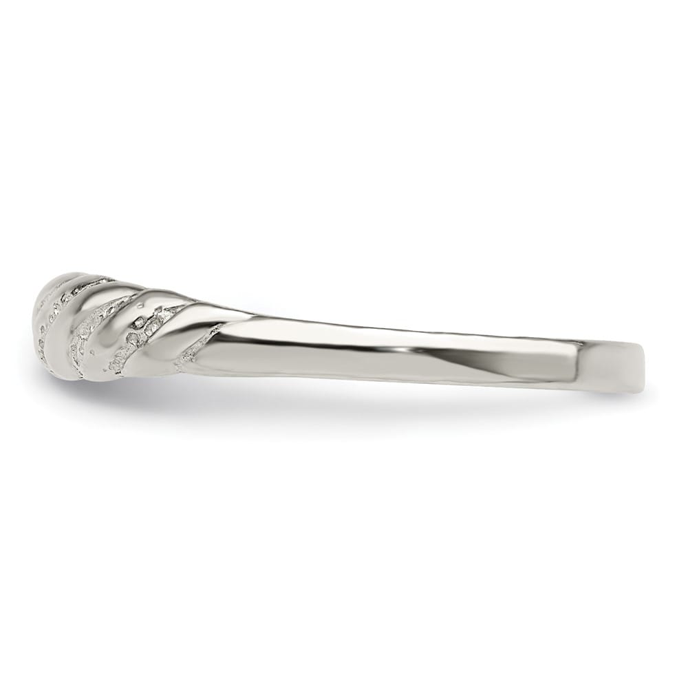 Sterling Silver D.C. Twisted Ring