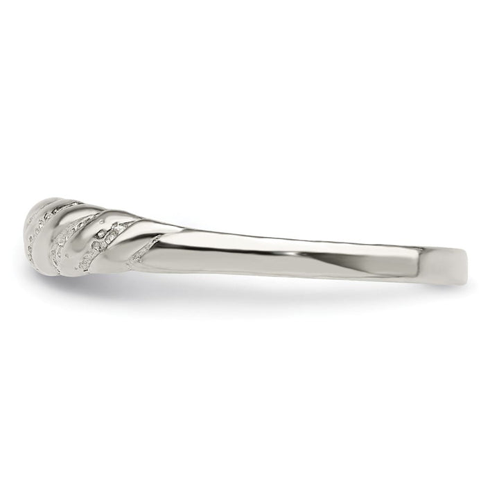 Sterling Silver D.C. Twisted Ring