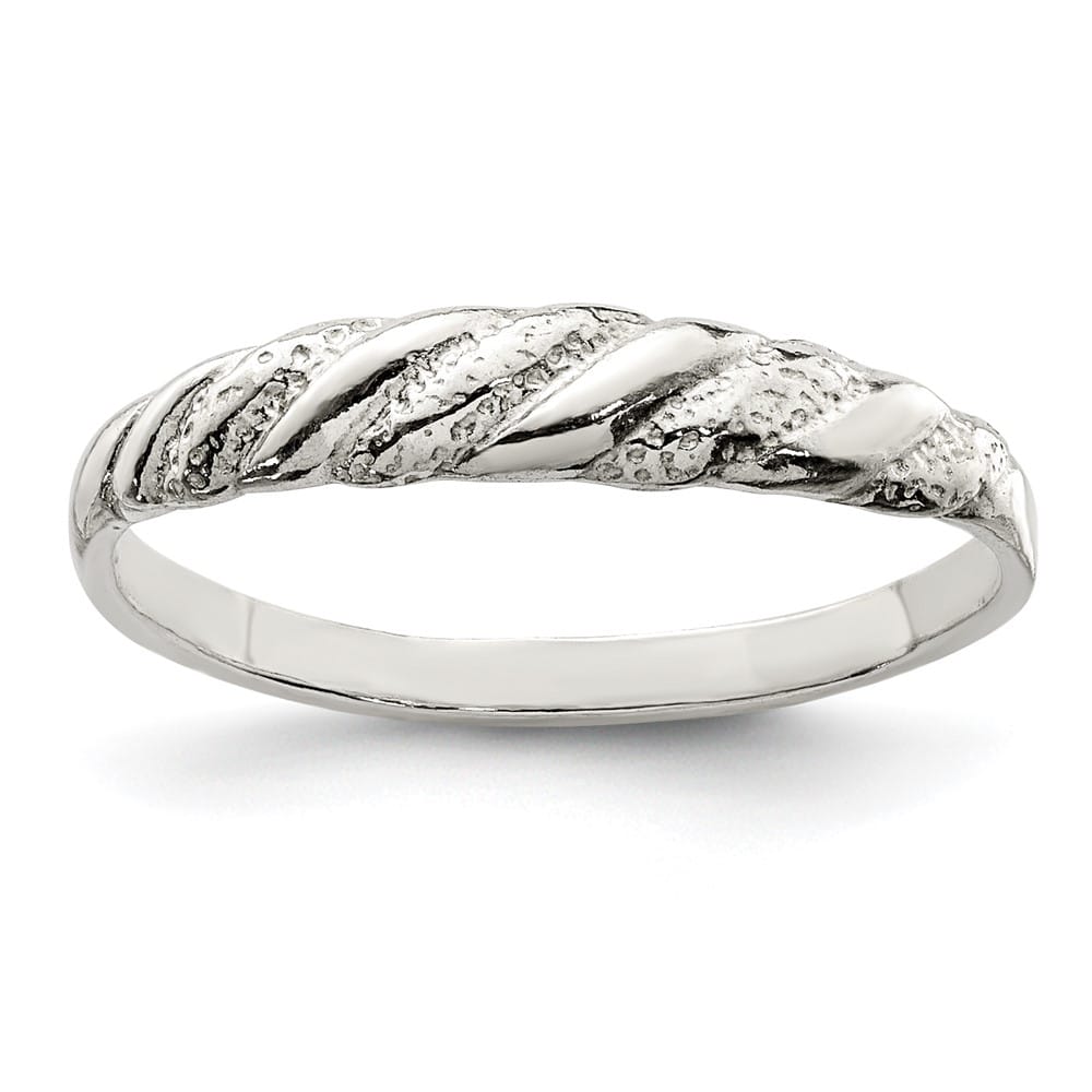 Sterling Silver D.C. Twisted Ring