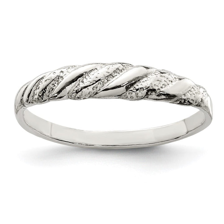 Sterling Silver D.C. Twisted Ring