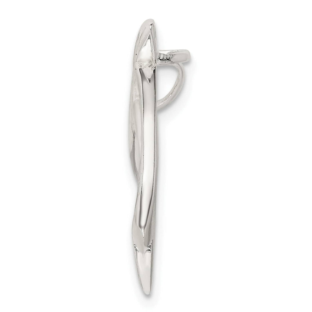 Sterling Silver Dolphin Chain Slide