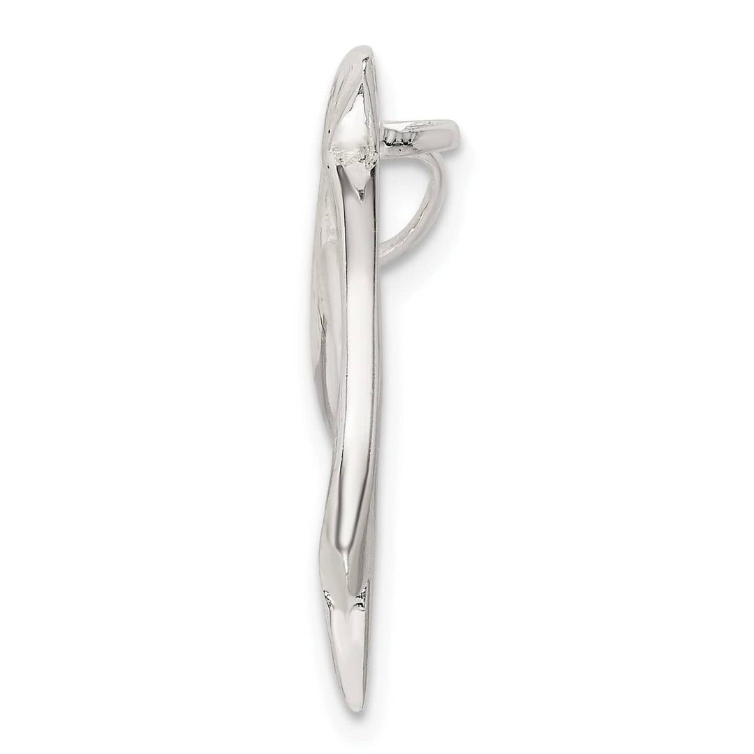 Sterling Silver Dolphin Chain Slide