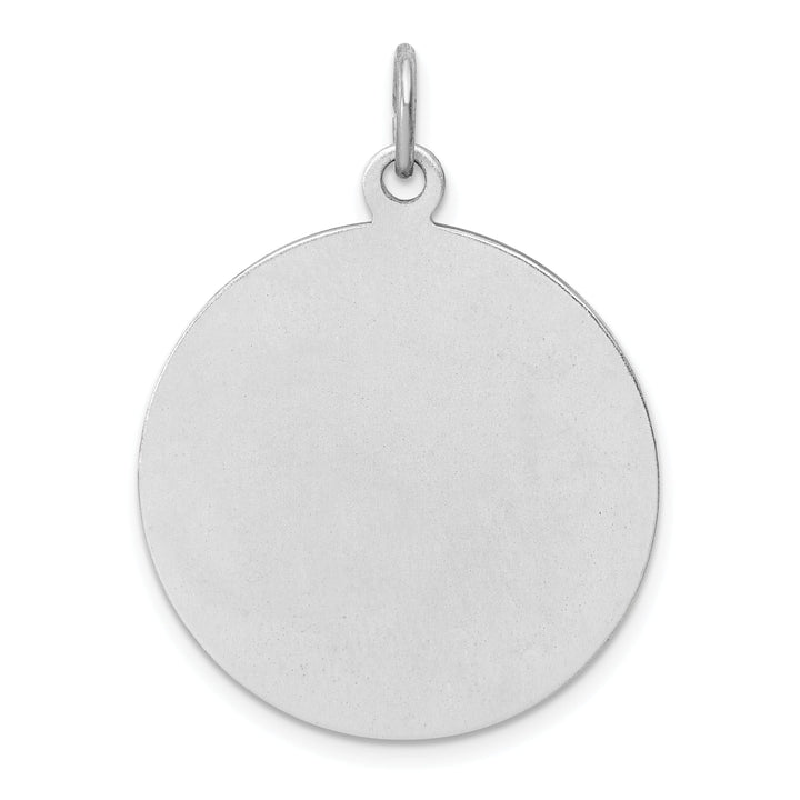 Sterling Silver Enamel St. Christopher Medal