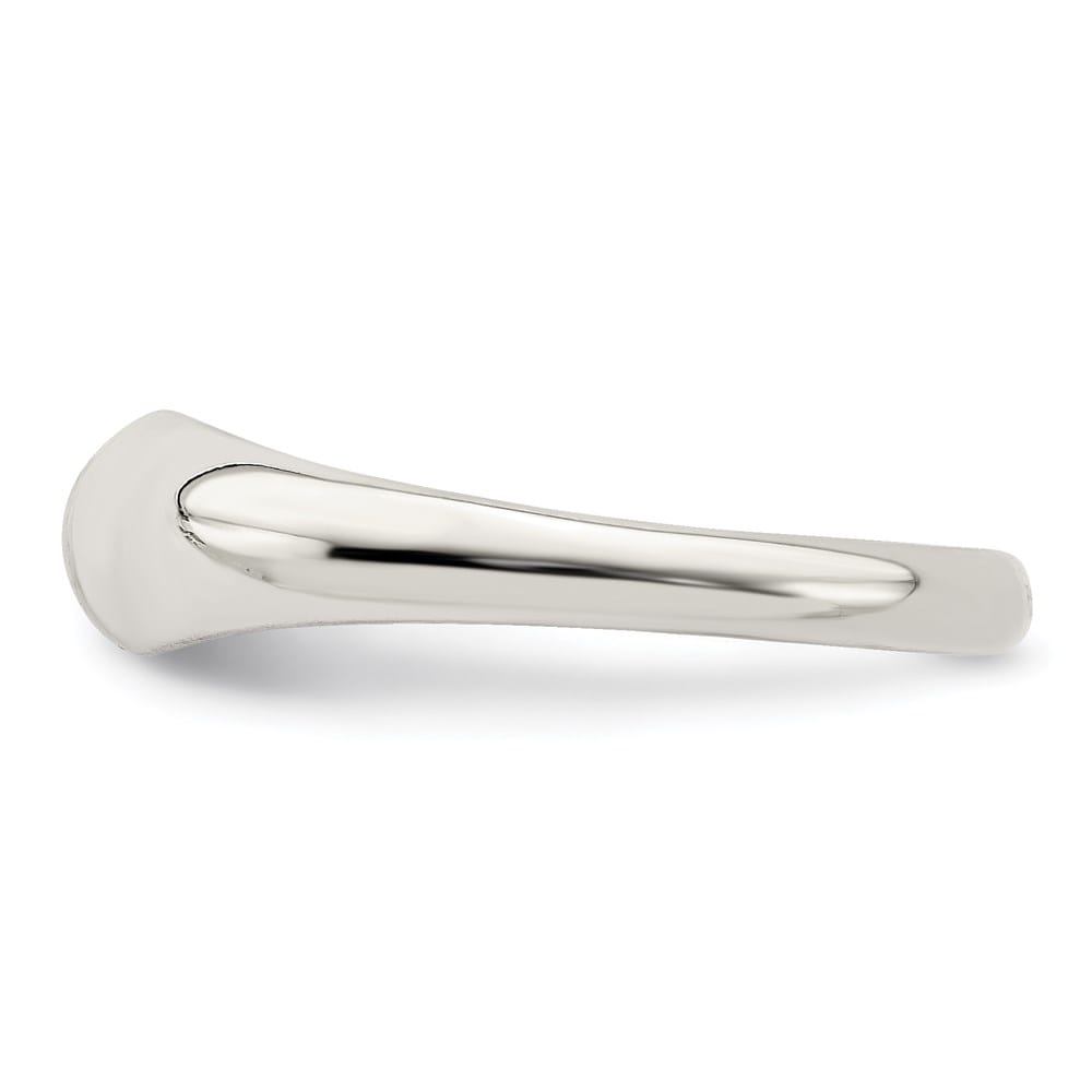Sterling Silver Fancy Domed Ring