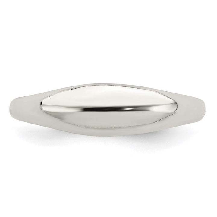 Sterling Silver Fancy Domed Ring
