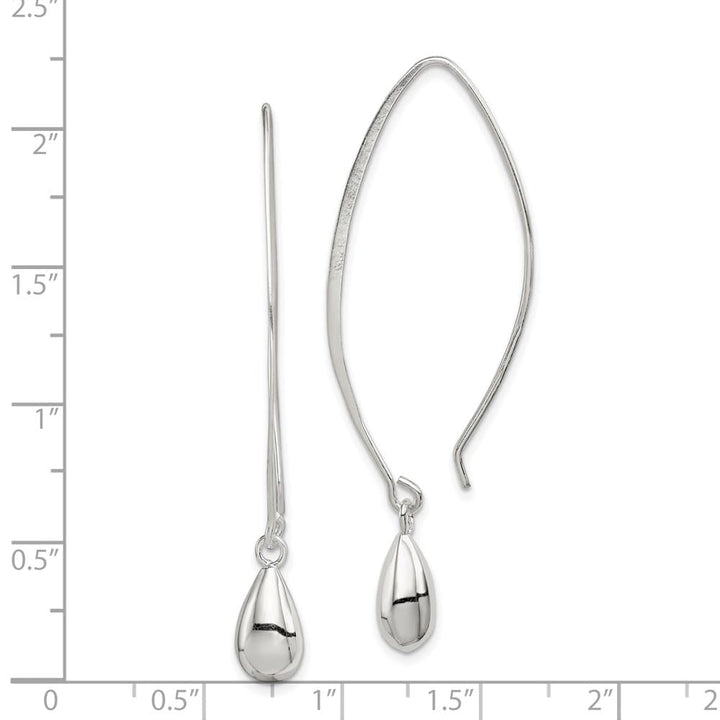 Sterling Silver Fancy Earrings, view 4 of 4