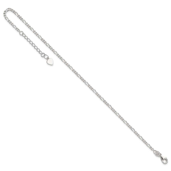 Sterling Silver Figaro 2.2 mm Anklet