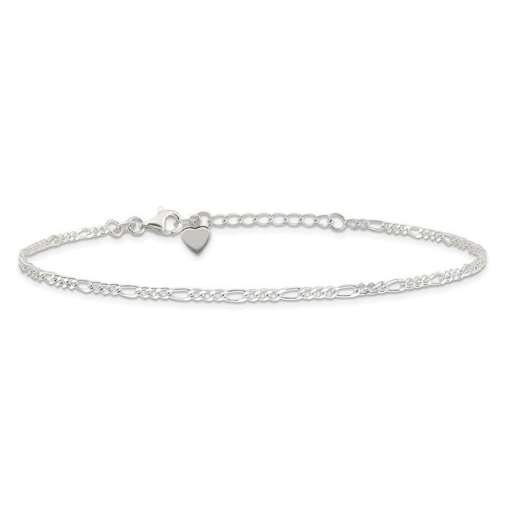 Sterling Silver Figaro 2.2 mm Anklet