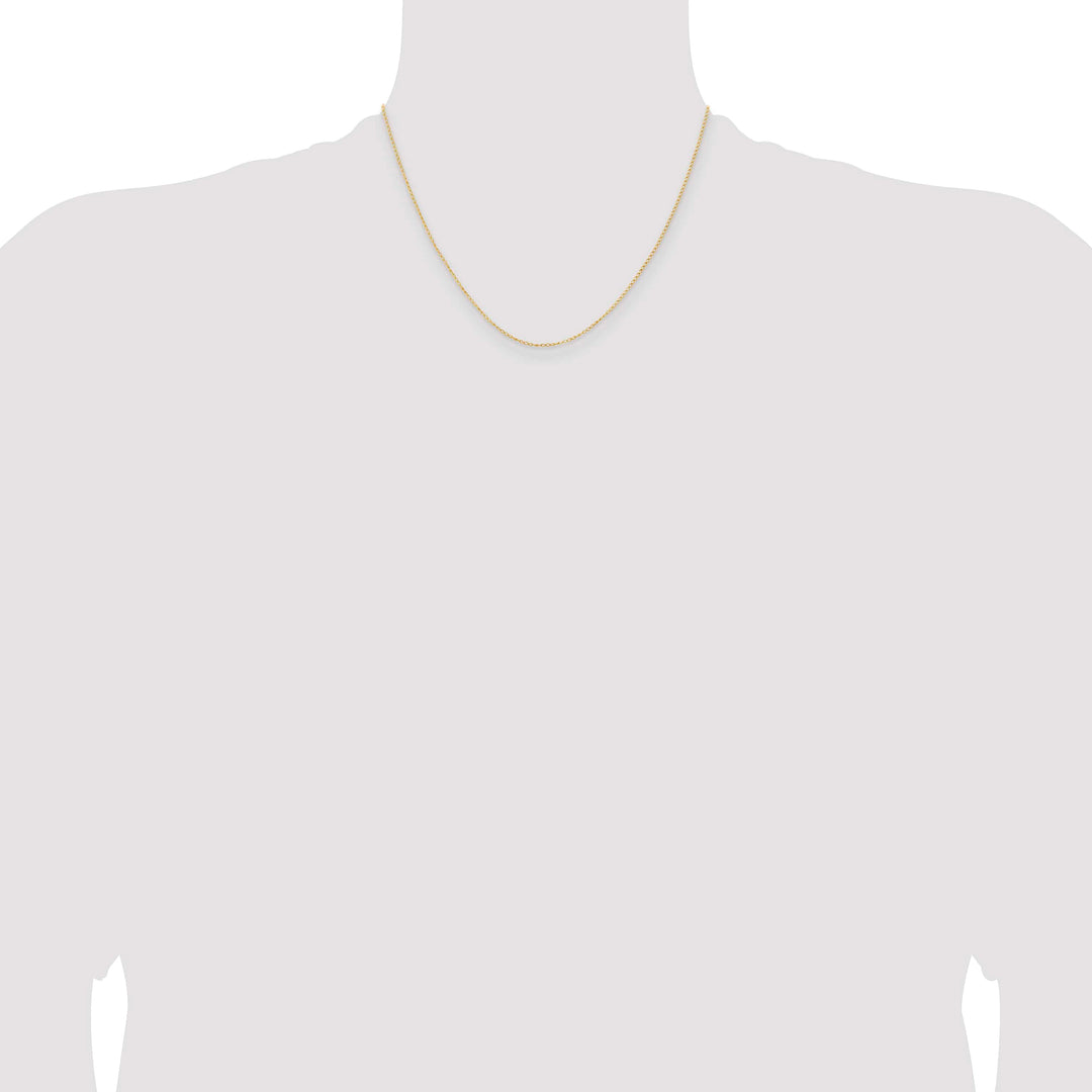 Sterling Silver Flash Gold Finish Curb Chain