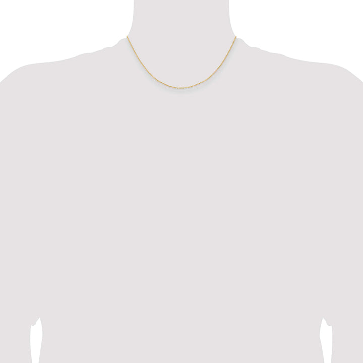 Sterling Silver Flash Gold Finish Curb Chain