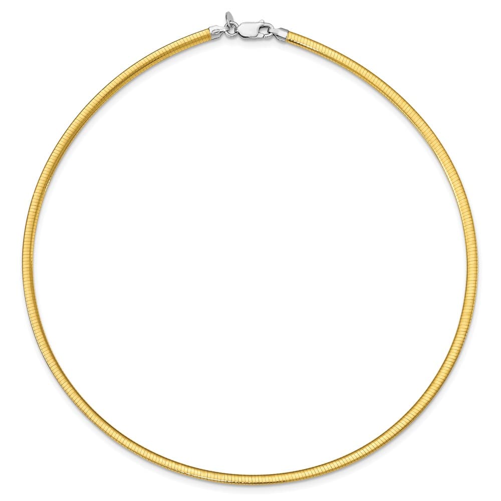 Sterling Silver Flash Polished Reversible 3mm Cubetto Chain