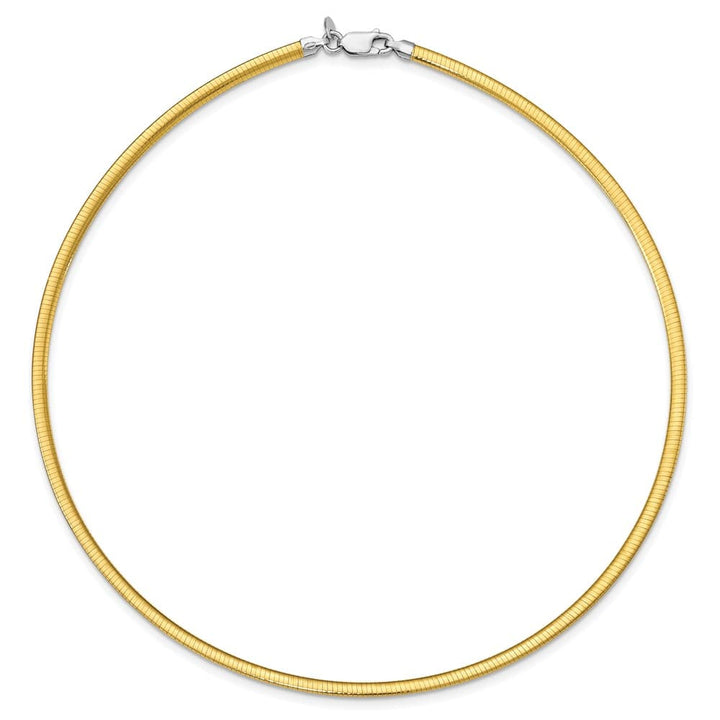 Sterling Silver Flash Polished Reversible 3mm Cubetto Chain