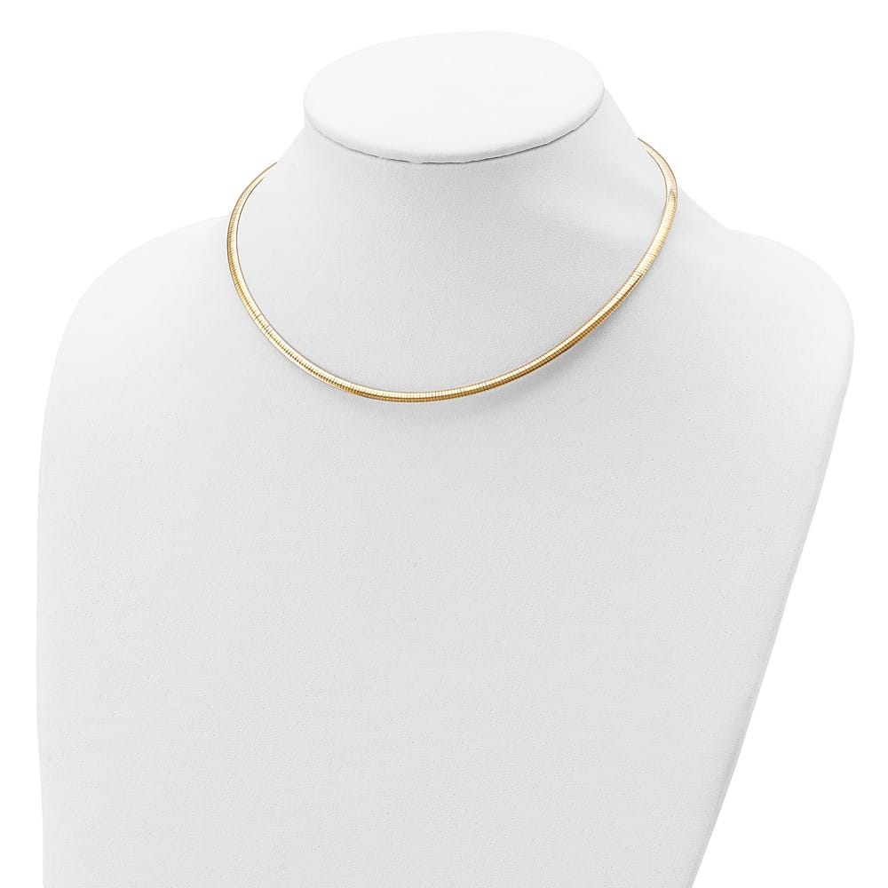 Sterling Silver Flash Polished Reversible 3mm Cubetto Chain